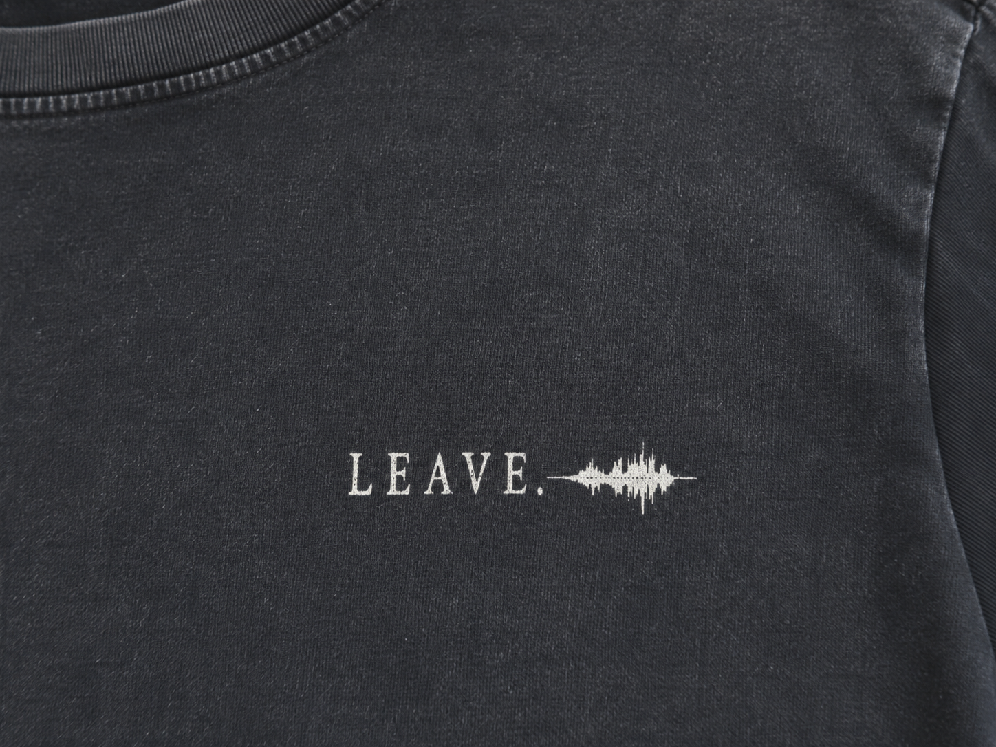 Leave A Mark — Oversized Vintage Shirt | Washed Black