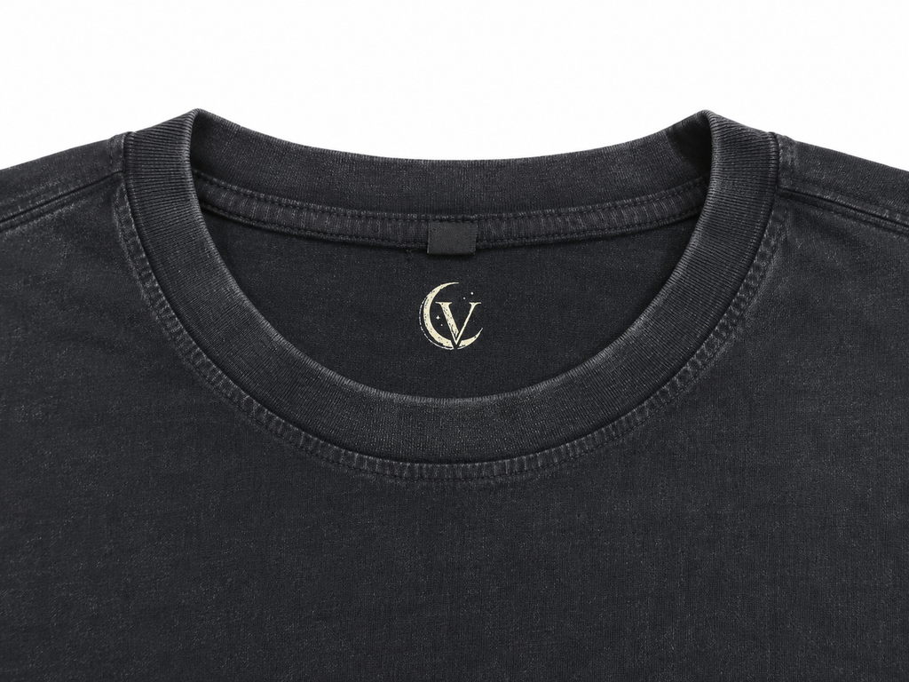 Leave A Mark — Oversized Vintage Shirt | Washed Black