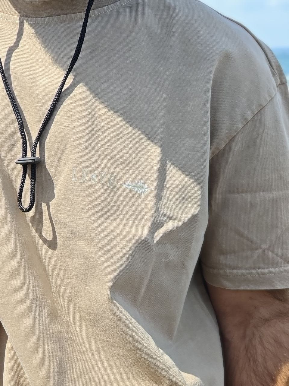 Leave A Mark — Oversized Vintage Shirt | Union Beige