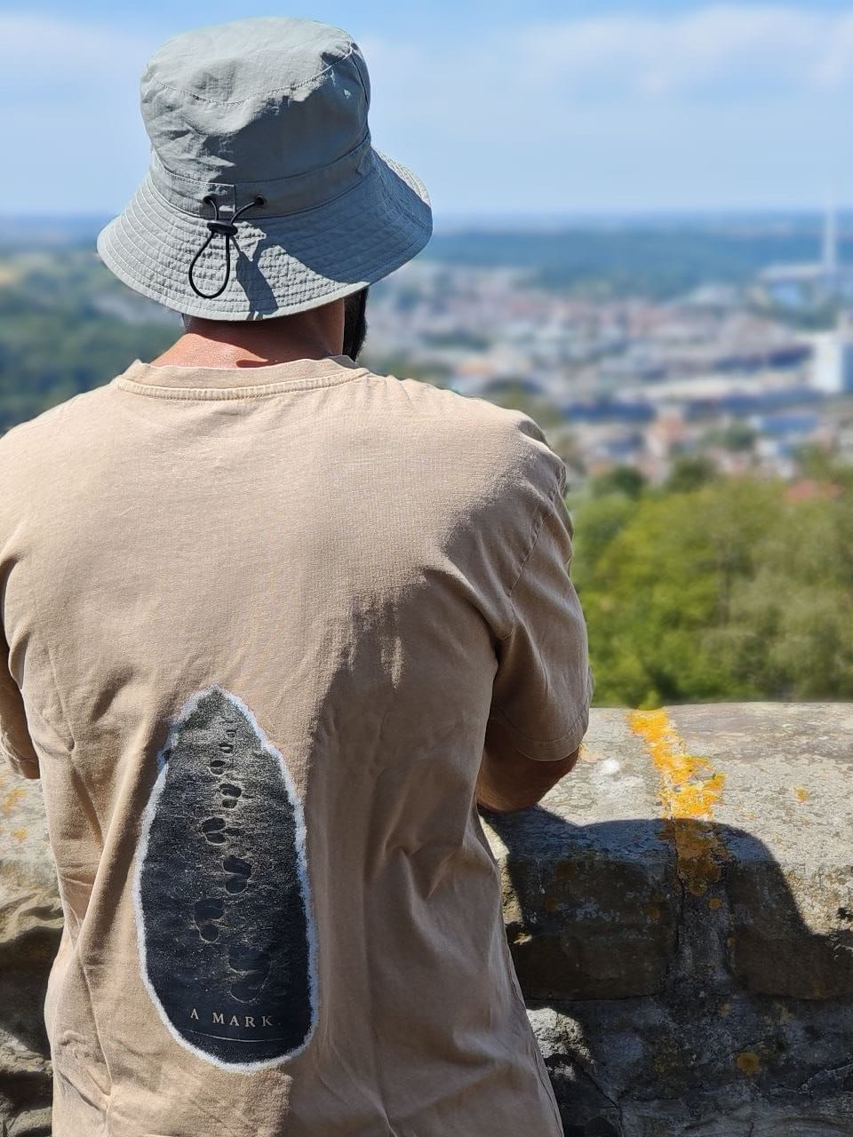 Leave A Mark — Oversized Vintage Shirt | Union Beige