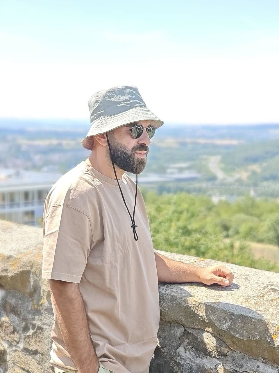 Leave A Mark — Oversized Vintage Shirt | Union Beige