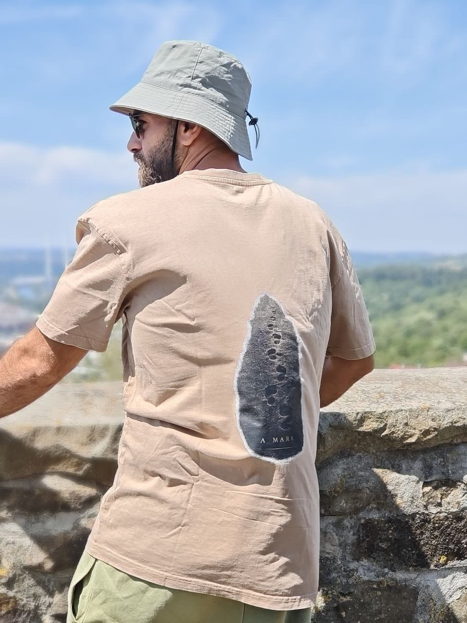 Leave A Mark — Oversized Vintage Shirt | Union Beige